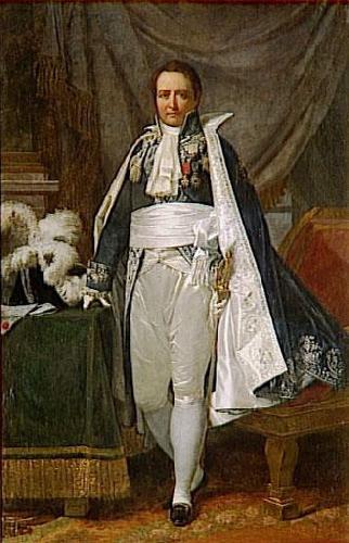 Baron Jean-Baptiste Regnault Portrait of Jean-Pierre Bachasson, comte de Montalivet France oil painting art